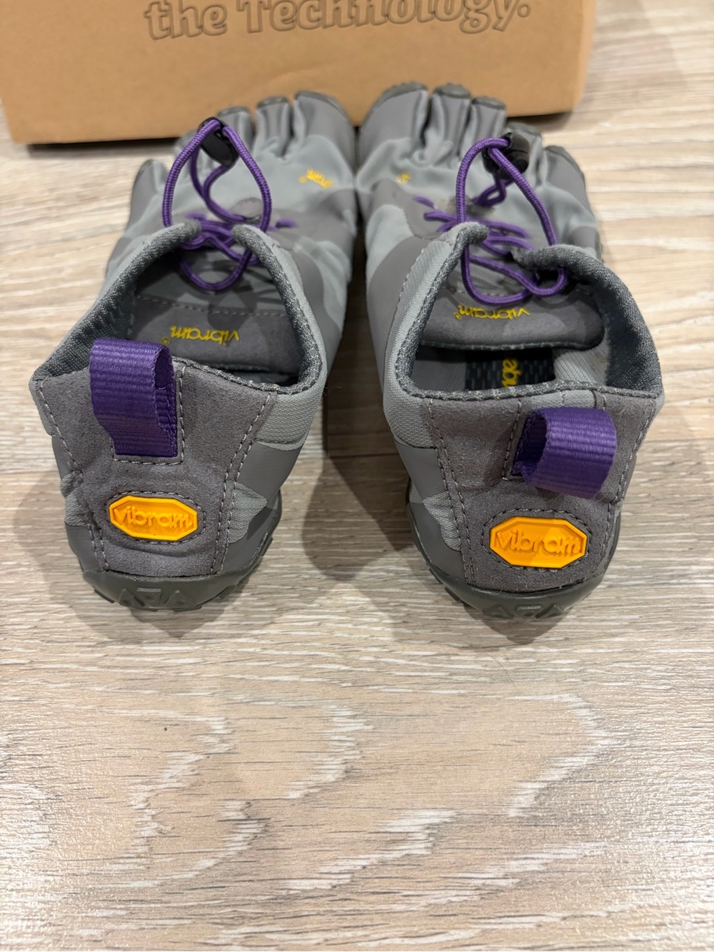 Vibram FiveFingers V-Alpha Women - Grey/Violet - Picture 4 of 10